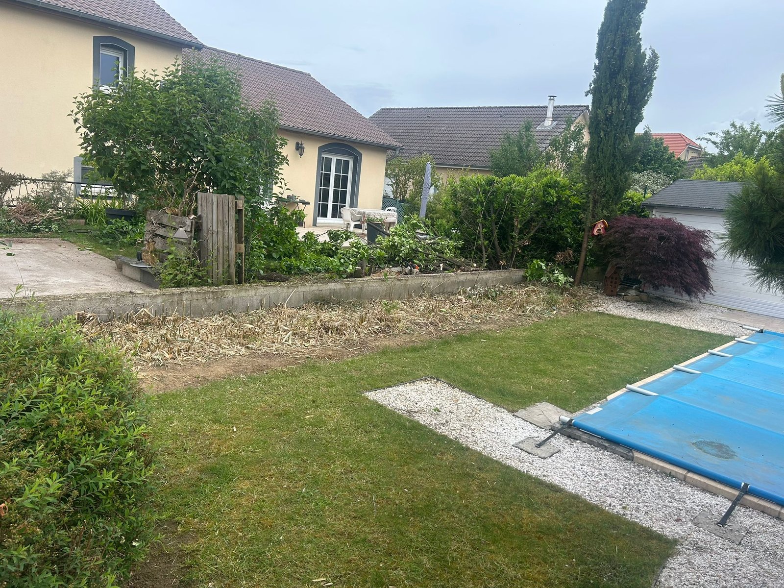 Amenagement paysager complet a Thionville
